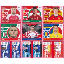 Topps UEFA Euro 2024 Swiss Edition Individual Stickers