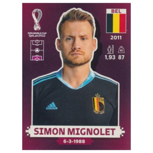 BEL4 - Simon Mignolet (Belgium) / WC 2022 ORYX Edition
