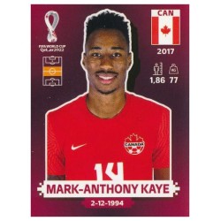 CAN15 - Mark-Anthony Kaye (Canada) / WC 2022 ORYX Edition