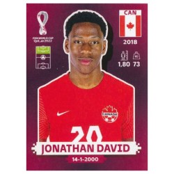 CAN18 - Jonathan David (Canada) / WC 2022 ORYX Edition
