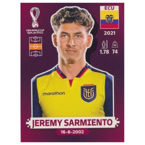 ECU15 - Jeremy Sarmiento (Ecuador) / WC 2022 ORYX Edition