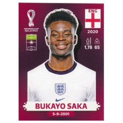 ENG19 - Bukayo Saka (England) / WC 2022 ORYX Edition