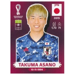 JPN15 - Takuma Asano (Japan) / WC 2022 ORYX Edition