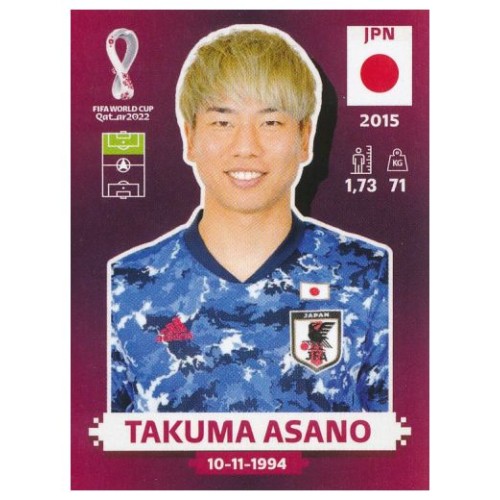 JPN15 - Takuma Asano (Japan) / WC 2022 ORYX Edition