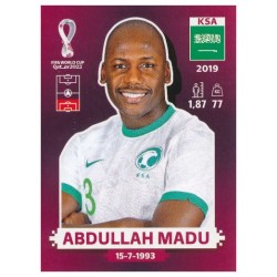 KSA11 - Abdullah Madu (Saudi Arabia) / WC 2022 ORYX Edition