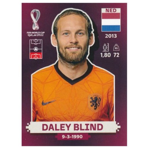 NED5 - Daley Blind (Netherlands) / WC 2022 ORYX Edition