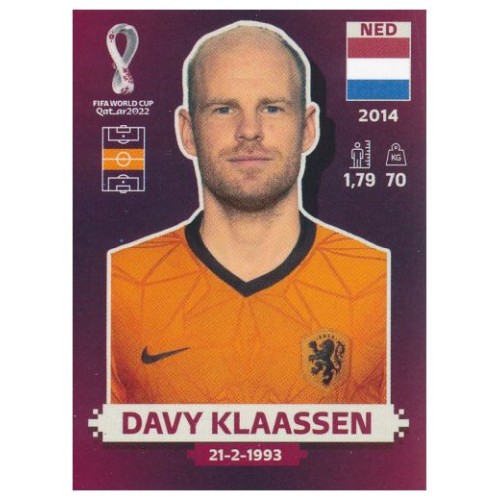 NED13 - Davy Klaassen (Netherlands) / WC 2022 ORYX Edition